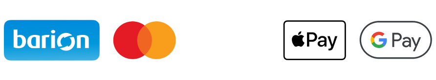 Barion biztonságos fizetés — Visa, Mastercard